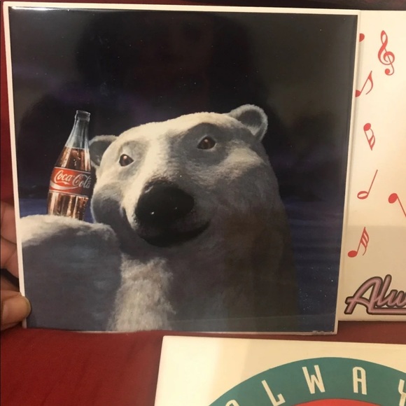 Vintage coca cola- decorative plates 3- - Picture 2 of 11